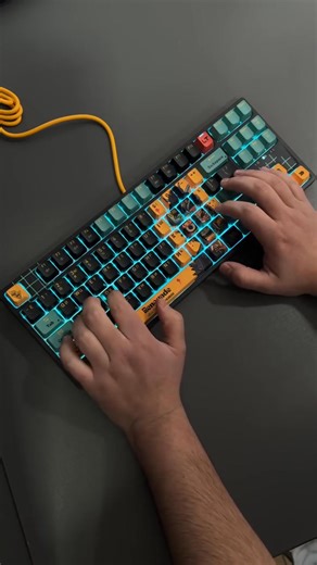 24K views · 123 reactions | “Light up your game!  A4Tech Bloody AT87 RGB Mechanical Keyboard – where every keystroke glows, every move dominates. RGB brilliance, ultimate control, pure gaming vibes. Are you ready to shine?” | Vibe Gaming | Facebook