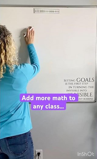 Add More Math to Any Class #mathteacher #teachingmath #math