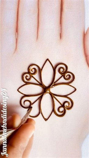 New Back Hand Mehndi Design | Simple & Elegant Mehndi Design | Arabic Pattern Mehndi Design