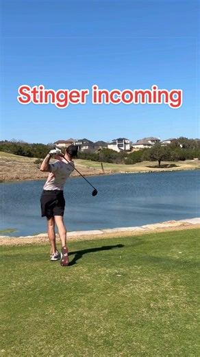 Chat, I fear I’ve cooked with this one 🚀 #stinger #golfshot #golftok #golfcam