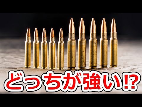 【実弾解説】5.56㎜弾と7.62㎜弾はどっちが強いのか⁉【NHG】