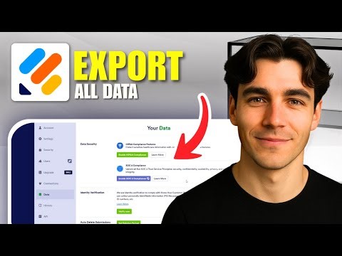 How To Export All Jotform Data At Once (Tutorial 2026)