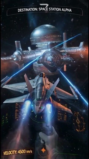 Intense Cockpit View Starfighter Battle in Asteroid Field – Epic Space Dogfight