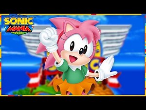 Sonic Mania Plus - Full Playthrough as Amy (All Time Stones, Miracle Amy)