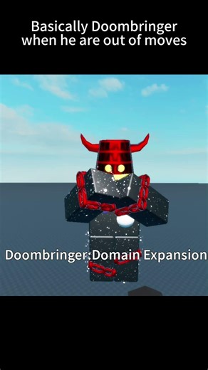 Doombringer when he are out of attacks #roblox #combatinitiation