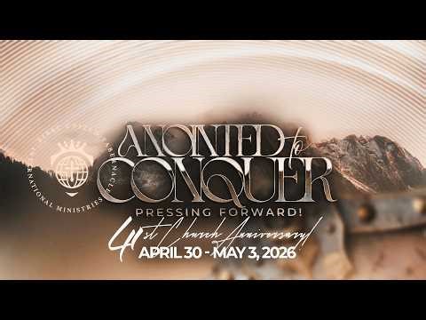 Sunday Night, May 3, 2026 - 41st Church Anniversary Celebration