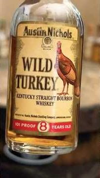 1970s Austin Nichols Wild Turkey Kentucky Straight Bourbon Whisky. #drinkvintage
