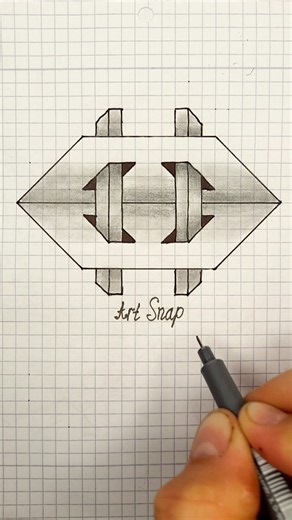 Look Easy 3D #drawing #art #3d