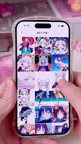 動く壁紙の作り方☆超時空かぐや姫