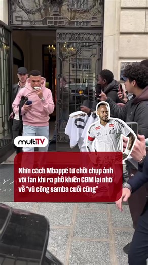 Mbappé từ chối chụp ảnh với fan: Nhớ về Neymar