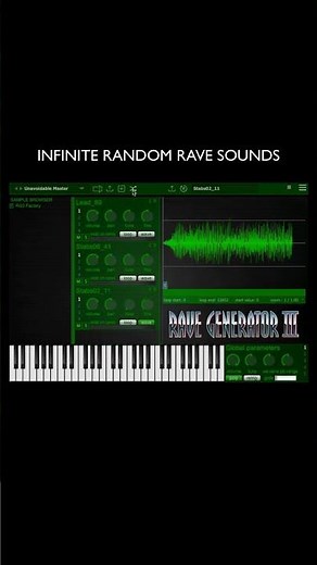 Rave Generator 3 How to create a random preset