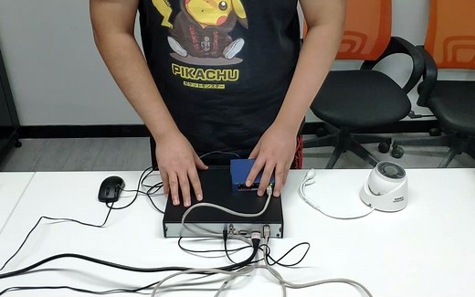 POE带交换机接线方式