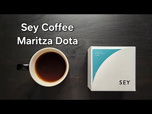 Sey Coffee Review (Brooklyn, New York)- Washed Ecuador Maritza Dota