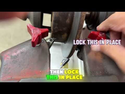 Ammco 3000 Brake Rotor Lathe how to operate demo #automechanic