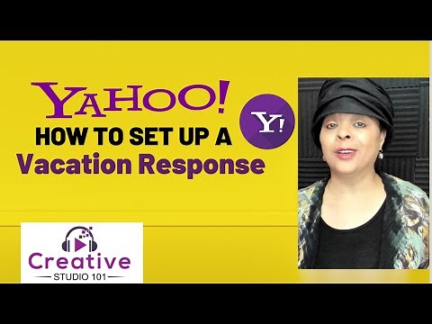Yahoo Mail: Create Vacation Responses
