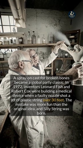 59K views · 412 reactions | A spray-on cast for broken bones became a global party classic. #historyfacts #didyouknow #inventions | Historical Files | Facebook