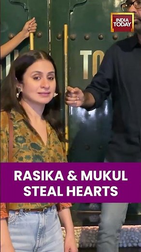 Rasika Dugal, Mukul Chadda Seen Together In Bandra | Bollywood | Mumbai | Entertainment News
