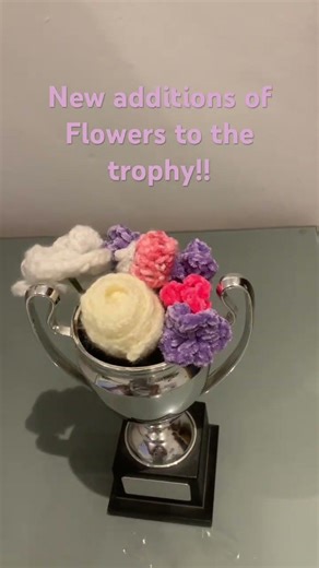 Adding more flowers to the trophy!! #crochet #foryou #flowers