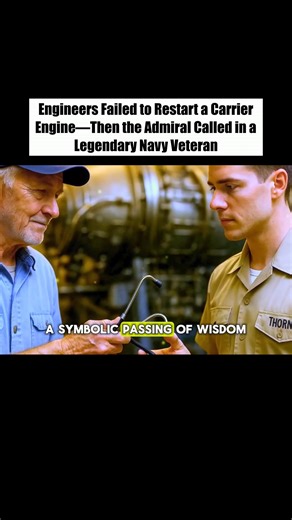 Engineers Failed to Restart a Carrier Engine—Then the Admiral Called in a Legendary Navy Veteran | Mr. Robert Stories