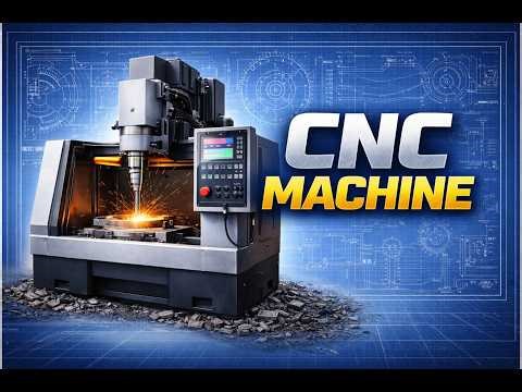 ⚙️ What is CNC Machine? Complete Beginner Guide (Working Explained)