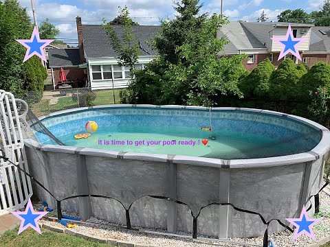 How to hook up hoses to pool and filtering system.