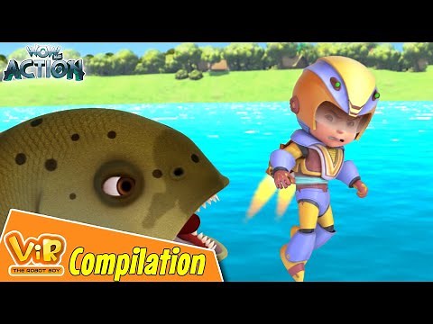 Best Episodes Of Vir The Robot Boy | Cartoon For Kids | Compilation 76 | Wow Kidz Action