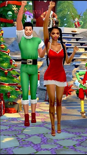 Last Christmas I Sims 4 Tiktok Dance Animation