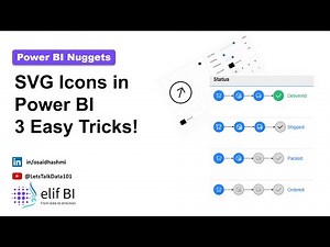 3 Easy Ways to Add SVGs in Power BI Using DAX | Boost Your Dashboards with Custom Icons!