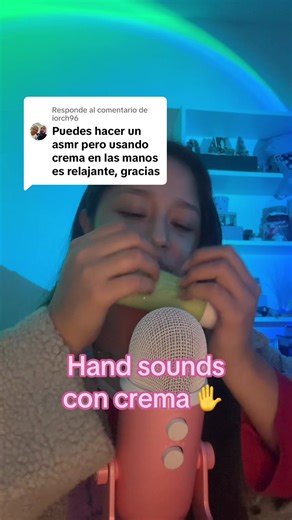 Hand Sounds with Cream for Ultimate ASMR Relaxation