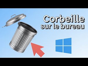 🗑️💻 Ajouter la Corbeille sur le Bureau Windows 10 Facilement !