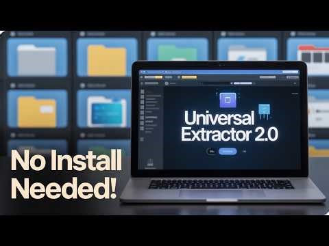 Как РАСПАКОВАТЬ ИНСТАЛЛЯТОР ПРОГРАММЫ\\ИГРЫ без УСТАНОВКИ на ПК | Universal Extractor 2.0