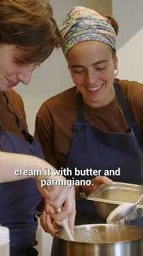 Risotto alla zucca essiccata (Dried Pumpkin Risotto) con Cinzia De Lauri e Sara Nicolosi
