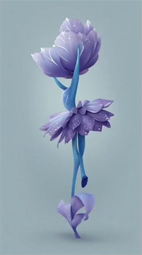 #shortvideo #cartoon dancing different flowers