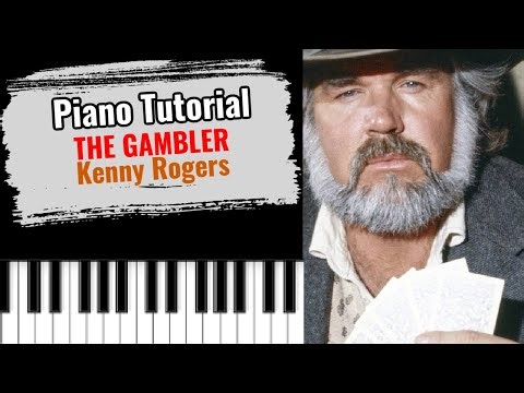 🎹 How to play "THE GAMBLER" by Kenny Rogers (easy piano tutorial)