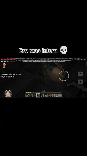 skull of mine craft crazy moments cought in record bro is noob 😂 #minecraft #challenges #youtube