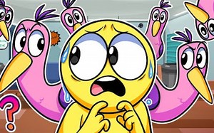 Roblox：小橙子能否逃离紫色怪物的魔爪？