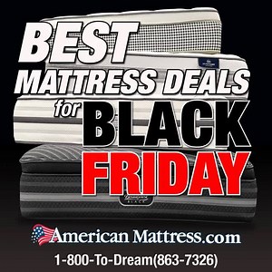 15K views · 21 reactions | Black Friday deals going on now at American Mattress! Shop our black Friday Deals for 2017; it's our best sale of the season, in store & online. | American Mattress | Facebook