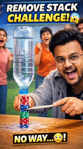 Remove Stack Challenge 😱 | Which Player Wins❓ #shorts