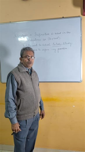 Anil Mishra on Instagram: "Learn English Grammar: The use of Infinitives (to + verb). 📖🖋️ #grammartips #englishgrammar #grammartips #education"