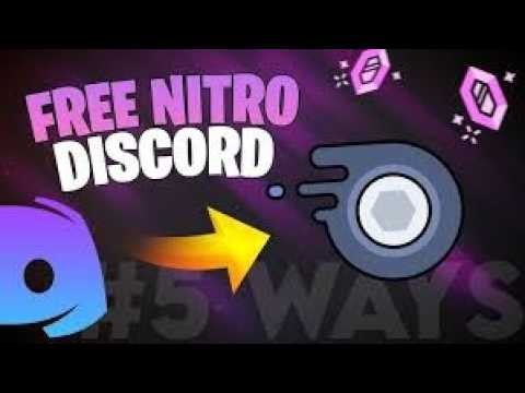 HOW TO GET FREE NITRO 1 YEAR NITRO BOOSTER #minecraft #discord