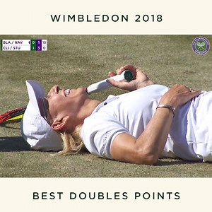 188K views · 3.2K reactions | Diving volleys, incredible recoveries and lightning reflexes ⚡ Reliving the best doubles points from The Championships 2018... | Wimbledon | Facebook