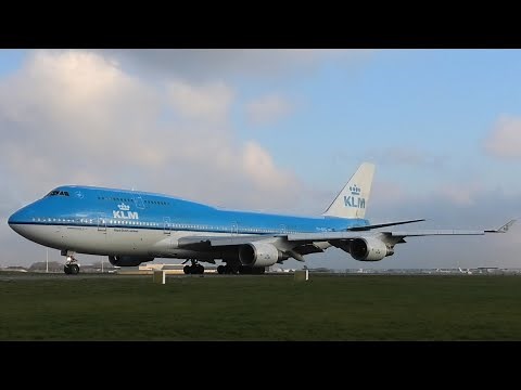 KLM Boeing 747 | 2 Hours Of HQ Footage | Pure Engine Sounds