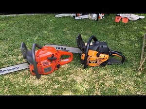 HUSQVARNA 135 xtorq vs PARTNER P842 made in USA real test
