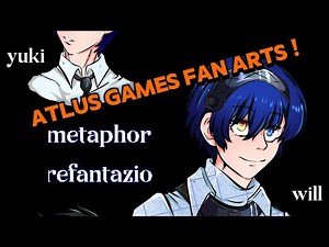 Drawing Atlus game characters -fanart !