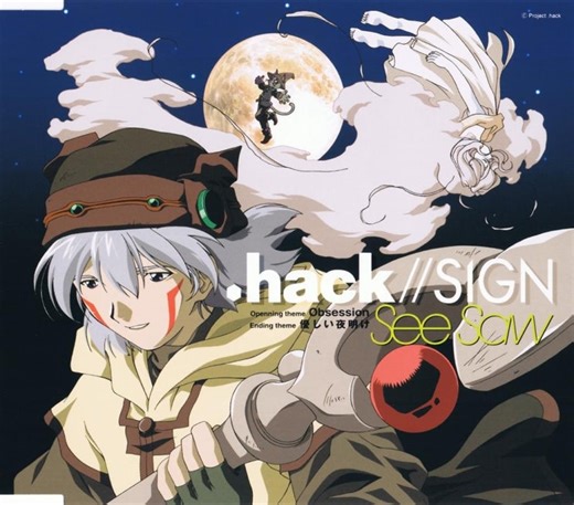 [2002-10]▶ See-Saw - 優しい夜明け (상냥한 새벽녘) ◀일본 애니 OST 【.hack//Sign ED】 가사