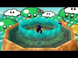 Mario Party 3 - Story Mode as Yoshi on Super Hard Finale Waluigi's Island + Stardust Battle