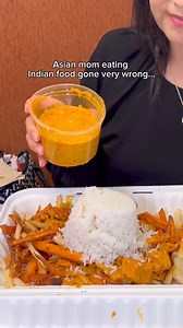13K views · 301 reactions | Asian mom eating Indian food gone very...