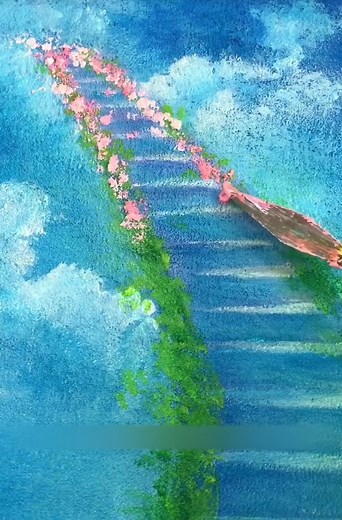 Stairway of Flowers — Hand-Painted Textured Art in the Making ✨ Bring Your Walls to Life! Explore our full flower collection here: https://artismore.net/collections/flower 💌 Want something truly unique? Let’s create a custom piece just for you! Reach out to us at: Info@artismore.net 🎨 We’ll help you pick the perfect size, style, and colors to match your home or gift someone special. Your dream artwork is just a message away! ✨ #handmadeart #oilpaintingprocess #texturedart #impastoart #floralar