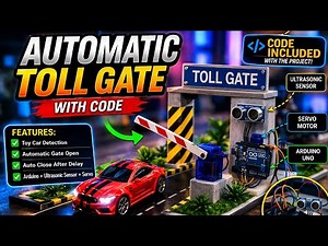 Automatic Toll Gate using Arduino 🚗 | Smart Gate Project (Working Model)