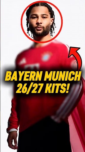 Bayern Munich Reveald Their 2026/27 Home Kit! 😱🔥#bayern#football#bayernmunich